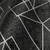 Detalhes do Papel de Parede Geométrico Estilizado Preto com Brilho Metálico - Coleção White Swan Kantai 100304 | 10 metros | Cola Grátis - Ciça Braga