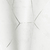 Detalhe do Papel de Parede Geométrico Off-White com Fio Prata - Coleção White Swan Kantai 101301 | 10 metros | Cola Grátis - Ciça Braga
