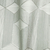 Detalhe do Papel de Parede 3D Geométrico Cinza com Fio Prata - Coleção White Swan Kantai 101702 | 10 metros | Cola Grátis - Ciça Braga