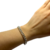 CRI-604 Pulsera Grumet Mediana Enchapada en Plata Mil (22cm) - comprar online