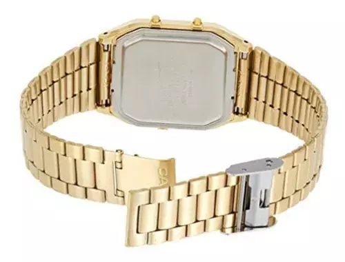 Casio aq 230 rose gold deals