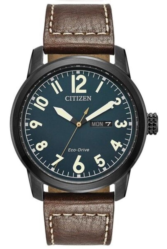 Reloj citizen hombre malla cuero clearance