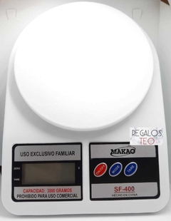 Balanza De Cocina Digital Sf-400 Makao De 1g A 3kg
