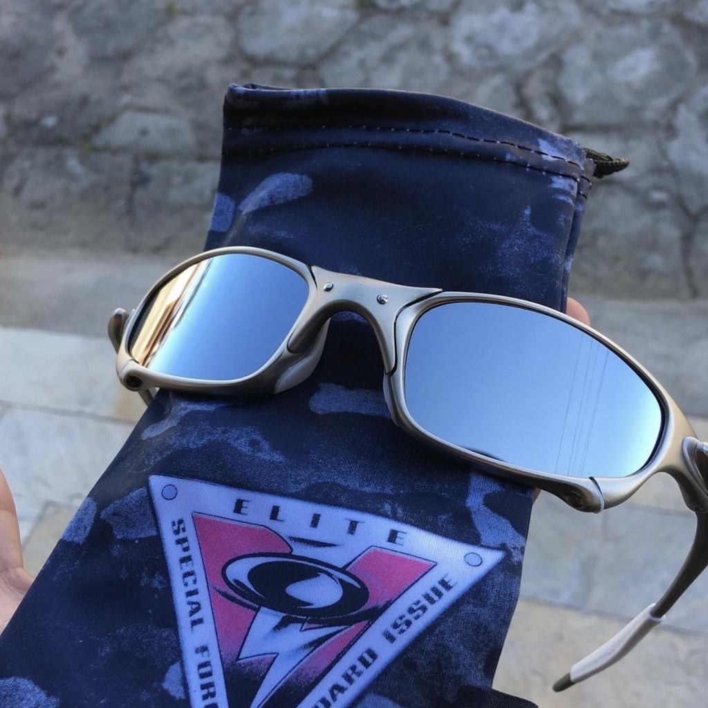 X Squared Lupa Oakley Prata