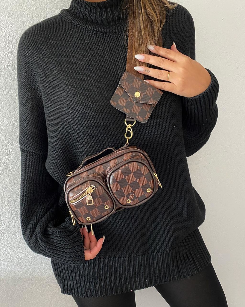 Bolsa Pochete Louis Vuitton Multipochete