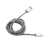 Cable De Celular Micro Usb Mallado Metalico - 2.1 Amper - SKYWAY