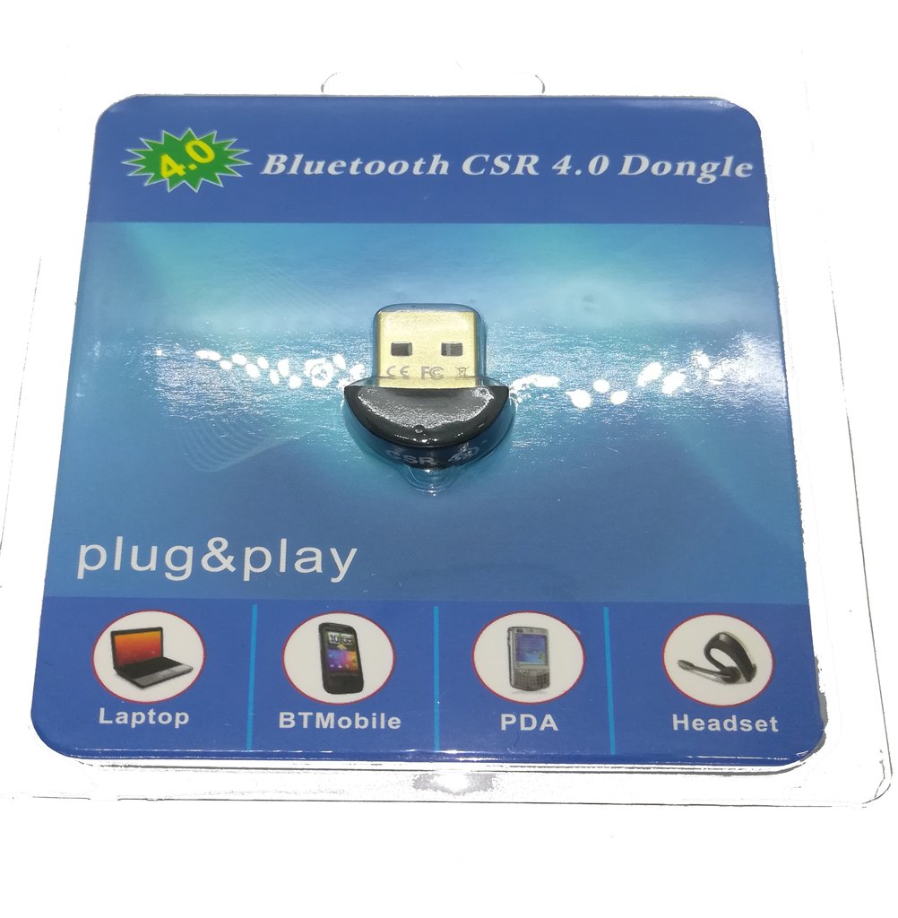 Adaptador Receptor Bluetooth Usb 4.0 Usb Pc Notebook Celular 3mb