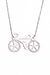 Colar Bike Speed com Diamantes/ Linha Bike Lovers/ Ouro Branco
