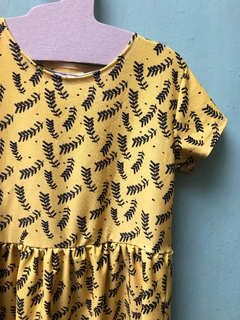 vestido otoño amarillo - comprar online