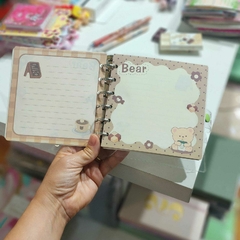 Libreta Mini Binder Coffee Bear FED 27106 en internet