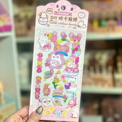 Set Stickers Pet x 2 Planchas Kawaii CH O 023631 - comprar online