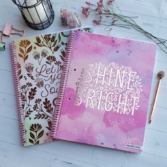 Cuaderno A4 80 H Rayadas Shine Brigth Mooving en internet