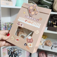 Kit Mini Tablita de Corte Kawaii Oso Choc CH en internet