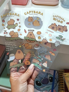 Stickers Pet x 2 Planchas Capybara CHZ 1486 c/u - comprar online