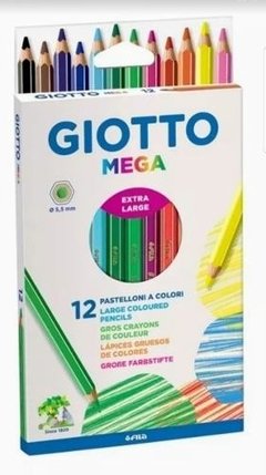 Lapices Giotto Mega Mina 5,5 Mm. Caja X 12 225600ES - Zona Papel