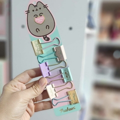 Binder Clip x 6 Pusheen Mooving 2072020201