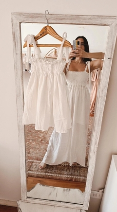 Vestido Soleado Blanco Mom