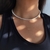 The mini pearl choker