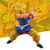 Figura Coleccionable Son Goku Ultimate Soldiers Version B Dragon Ball GT Banpresto fondo blanco y amarillo con figura completa