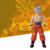 Figura de Acción Ultra Instinct Goku Dragon Ball Super Limit Breaker Seires Bandai portada  fondo blanco y amarillo con wallpaper figura completa