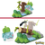 Figura Para Armar Bulbasaur Forest Fun Pokémon Mega Brands detalle de componentes