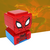 Figura de Madera Apilable Spider Man Tiki Tiki Totem Marvel Comics