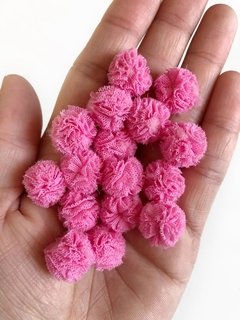 pompom de malha 1,5 cm - 10 unidades na internet