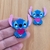 Stitch coração acrílico duplo