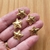 Mini estrelas metalizadas 1,7cm- cores variadas na internet