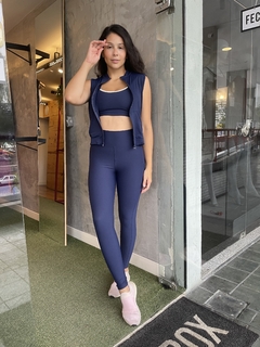 Imagem do Conjunto Legging Liz - Azul Marinho