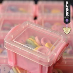 Container com 80 botões diferenciados nas cores baby - grátis embalagem - comprar online