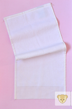 Kit com 10 toalhas aveludadas 20x40cm para artesanato | bainha aberta - comprar online