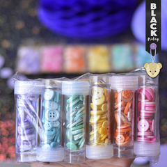 Mix DIVERSIDADE no tubete econômico da paleta candy - 280 botões - comprar online