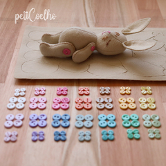 Kit de botões PetiCoelho - 112 botões - comprar online