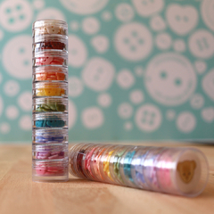 Imagem do Mini flor duplo tom 24 botões - cores à escolher