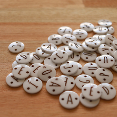 Pocket inteligente: botão alfabético 20mm - 85 botões - comprar online