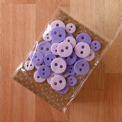 Paleta de Família de botões 10, 12, 15mm - 36 botões | paletas à escolher - comprar online