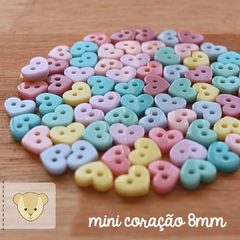 Garrafinha Mini coração | 72 botões