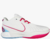 Tênis LeBron 21 white pink blue