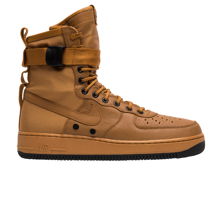 T nis Wmns SF Air Force 1 High Desert Ochre 857872 700