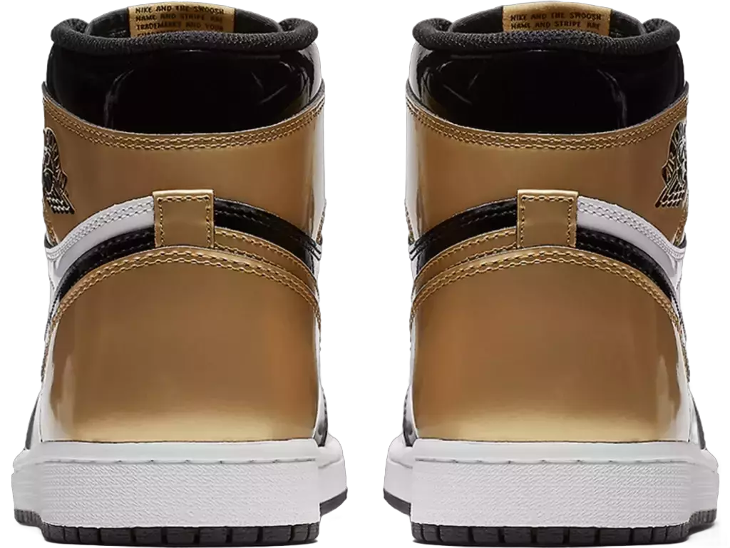 Nike air jordan 1 retro high og gold toe best sale