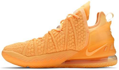 Lebron 18 cheap green and orange