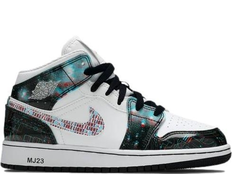 Tênis Nike Air Jordan 1 Mid SE GS 'Take Flight' BQ6931 114