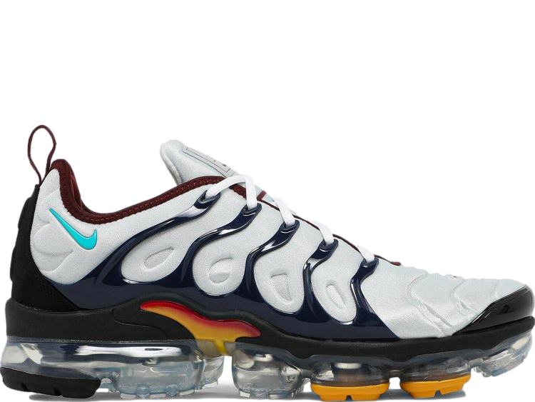 Vapormax plus sale platinum white