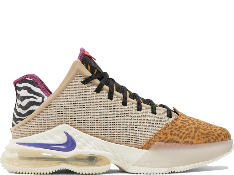 Tenis Nike LeBron 19 Low Safari animal pack DM1058 200