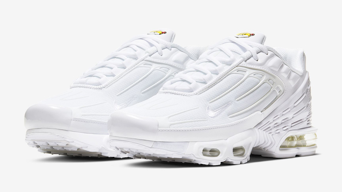 Nike tuned triple white sale