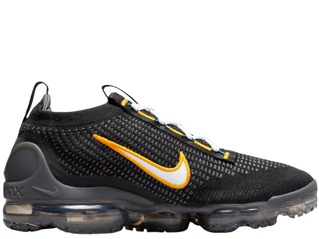 T nis Nike Air Vapormax Flyknit Black University Gold DH4086 001