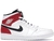 Tenis Nike Air Jordan 1 mid Black Gym Red 554724-116