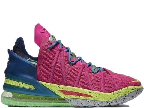 Pink lebron sale 18s
