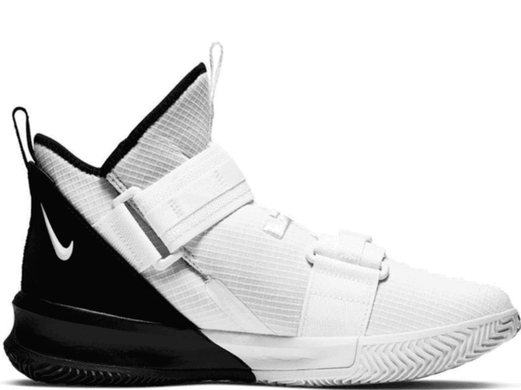T nis Nike Lebron soldier 13 xlll Branco e Preto AR4225 100